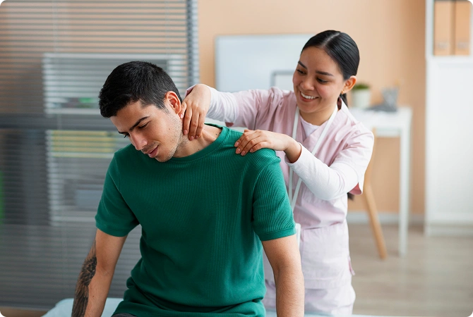 Shoulder pain and physical therapy