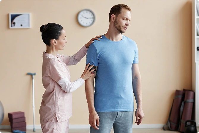 Sports-related shoulder injuries and physical therapy