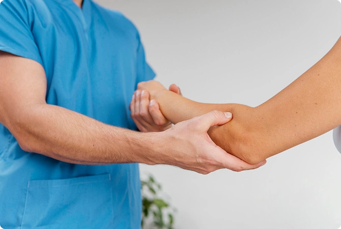 Elbow pain and physical therapy