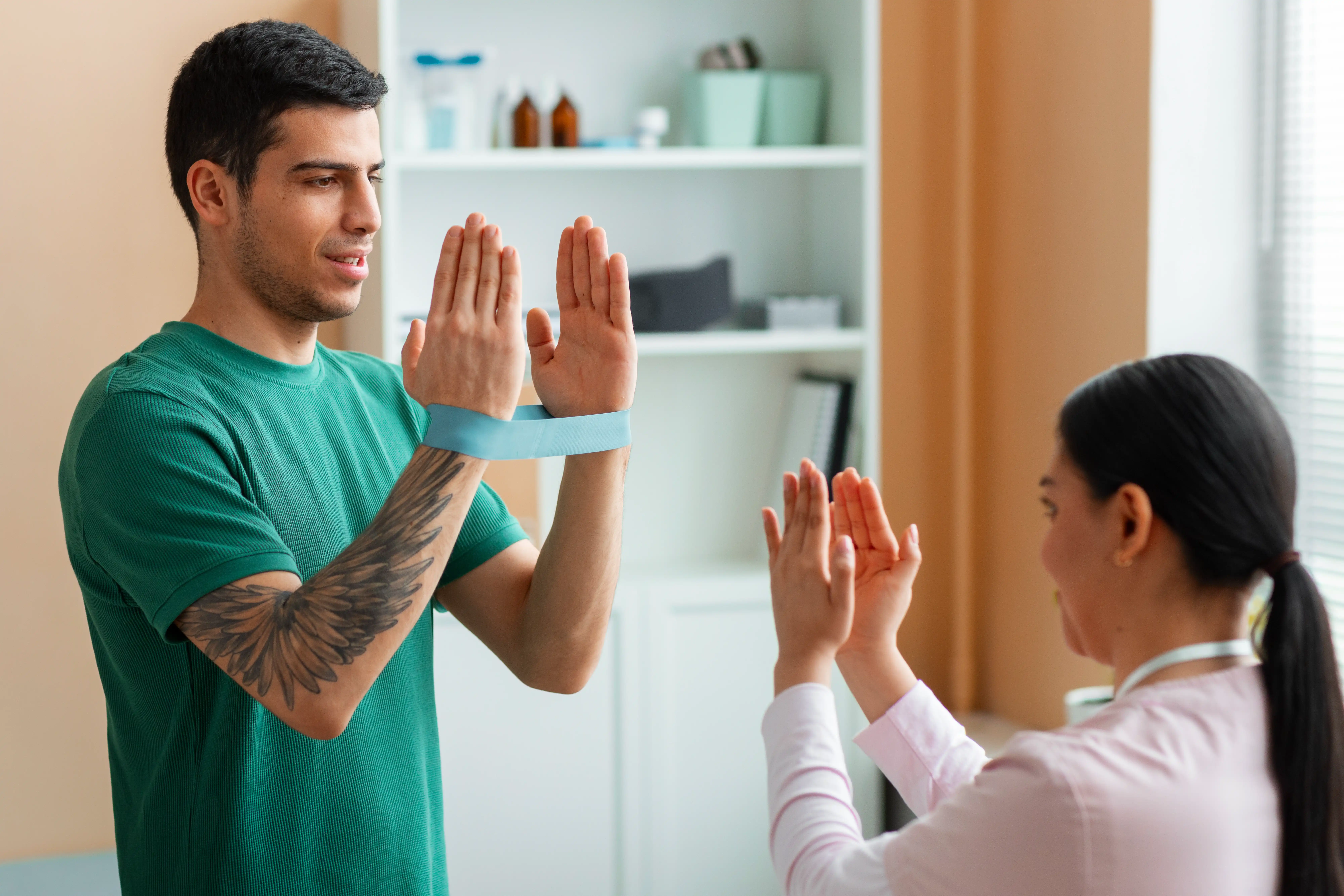 Elbow, wrist, and hand sprains and strains and physical therapy