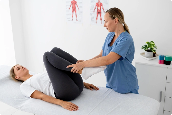 Hip sprains and strains and physical therapy