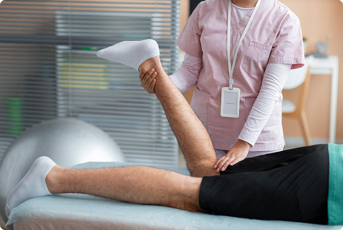 Knee bursitis and physical therapy